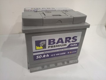 Bars Premium 50Ah 450A R (22)7
